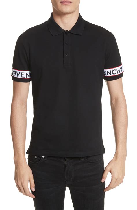 givenchy polo zwart|givenchy polo shirt price.